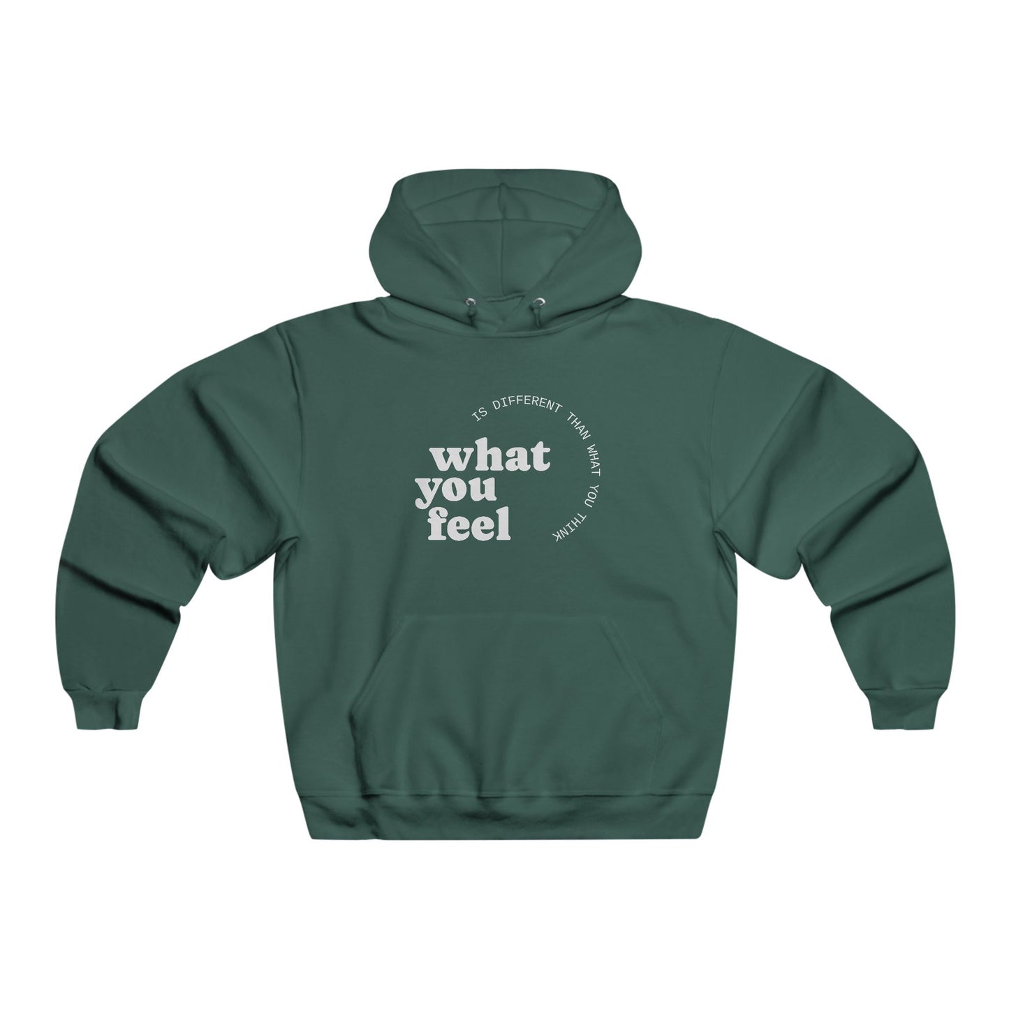 Emotional Statement Hoodie | Cozy Unisex Sweatshirt | Perfect for Self-Expression, Gift for Friends, Motivational Wear