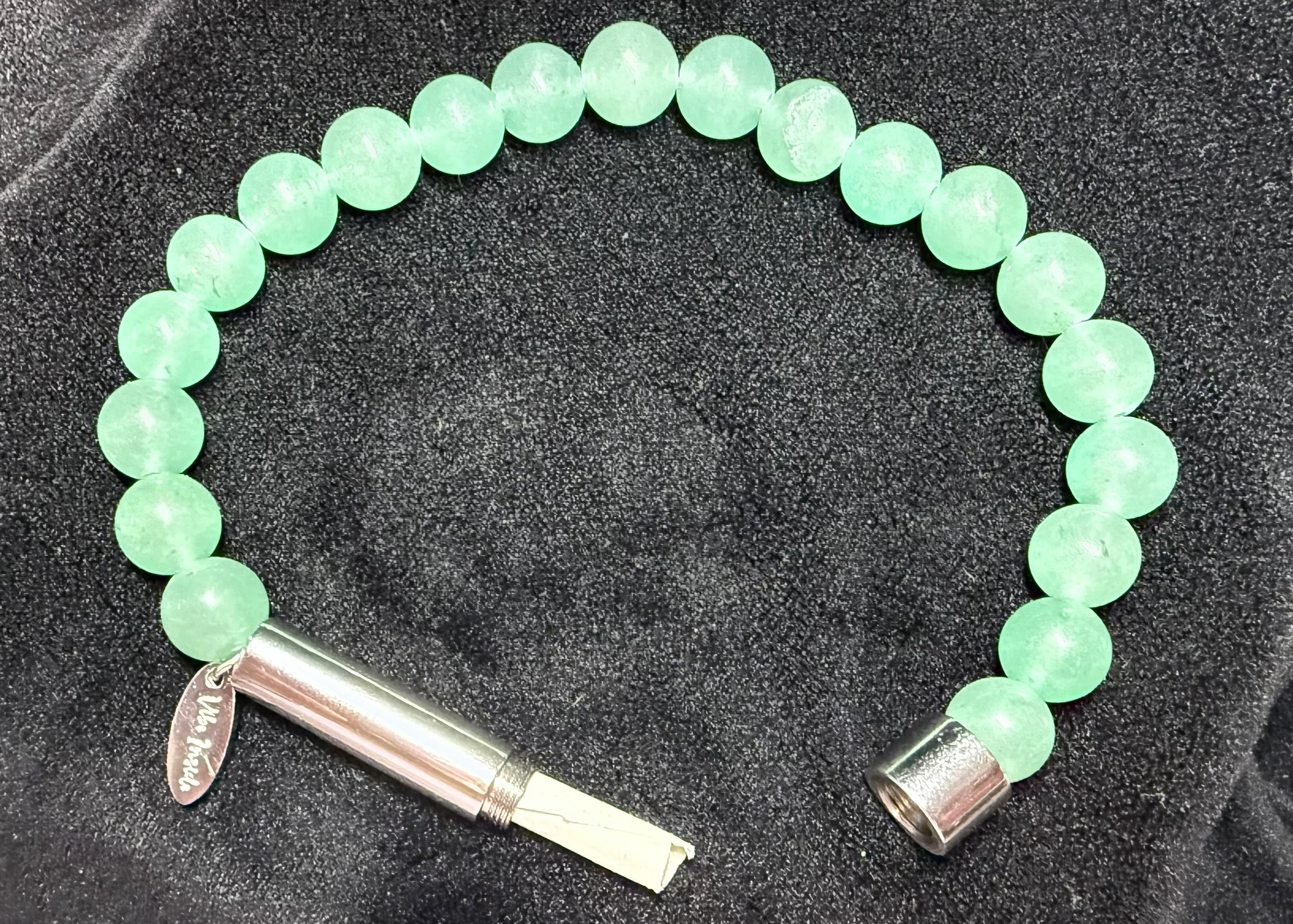 crystal manifest bracelet