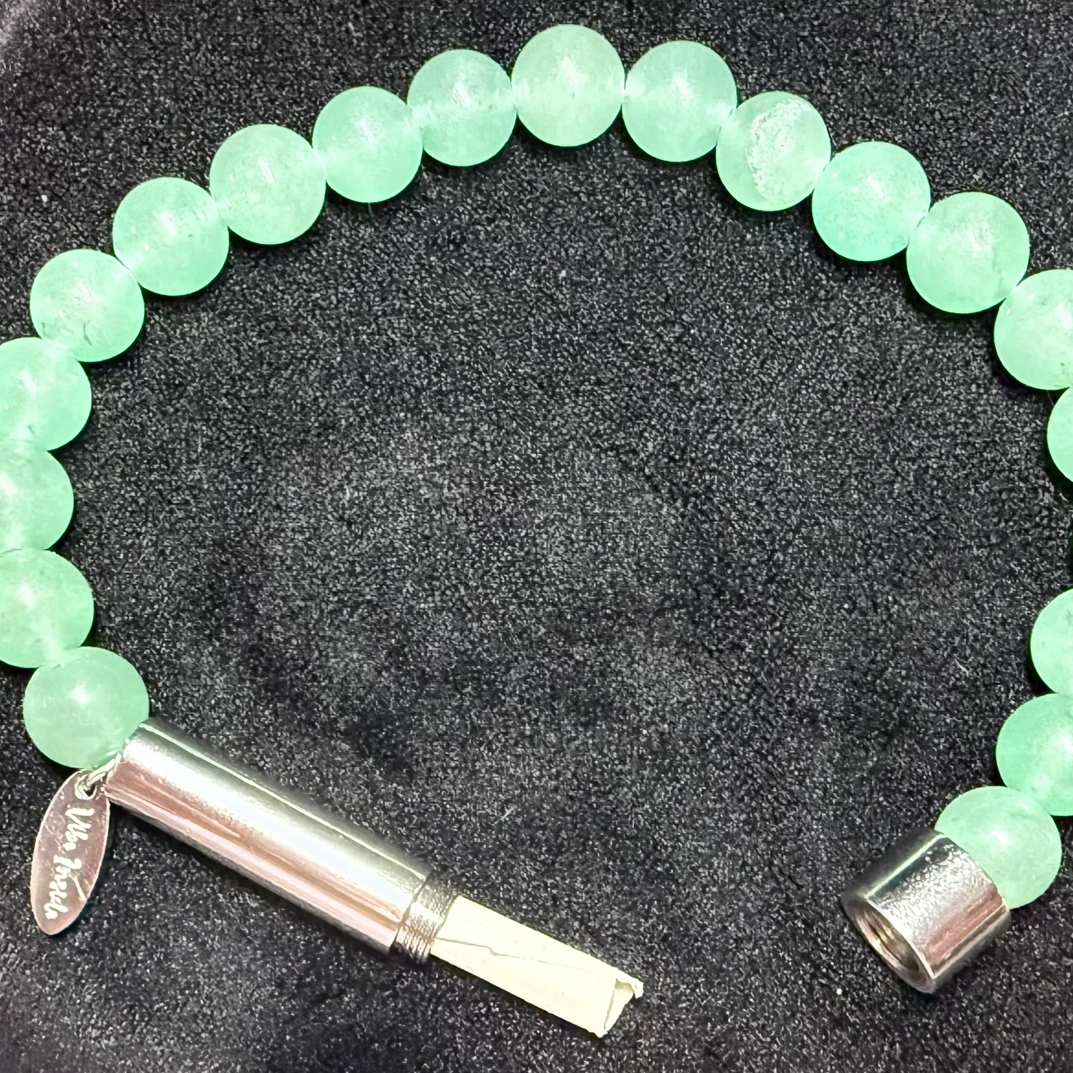 crystal manifest bracelet